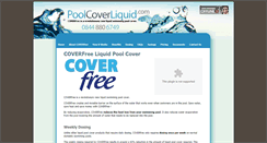 Desktop Screenshot of poolcoverliquid.com